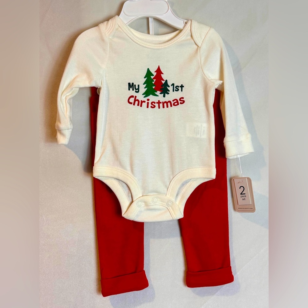 My First Christmas 2 piece set